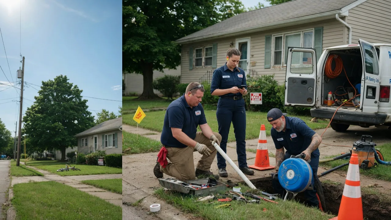 Sewer Line Repair in Fedscreek, KY near me